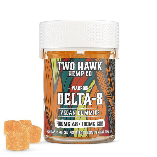 Two Hawk Hemp – Vegan D8 Gummies