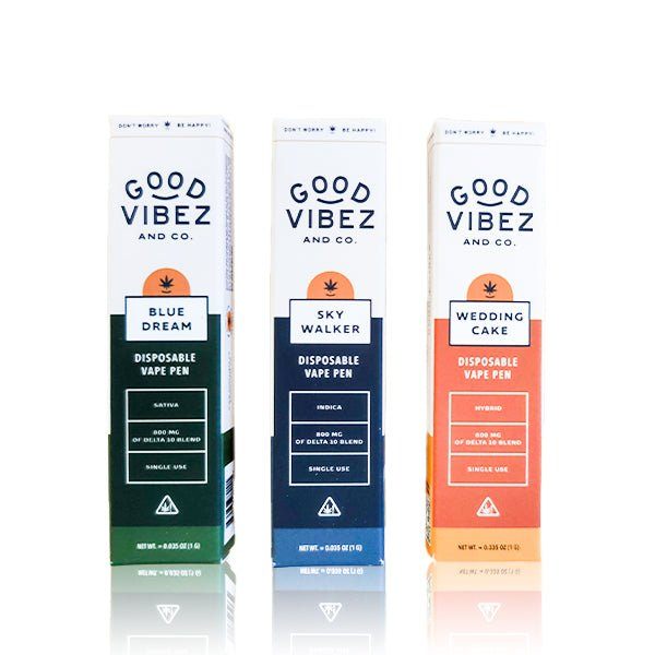 Good Vibez Delta 10 / THC O Disposable | 1-Gram