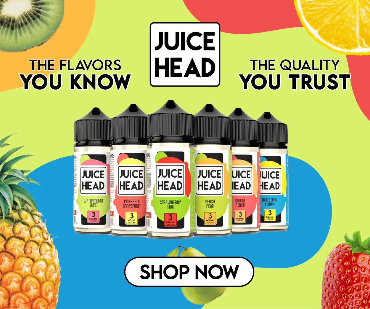 New JUICE HEAD now available!💦 Flawless Vape And Apparel