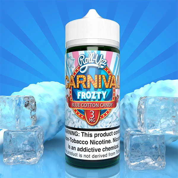 Carnival Cotton Candy Frozty by Juice Roll Upz TF-Nic Salt Series | 100mL