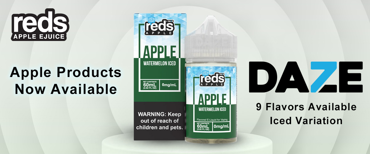 Daze Reds Apple Juice Iced Variation