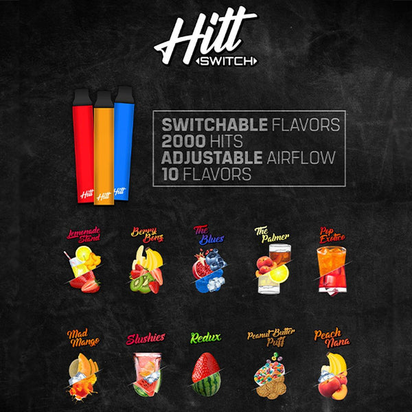 Hitt Switch Disposable 2000 Puffs