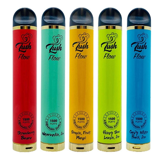 Lush Flow Disposable E-Cigs (1500 Puffs)