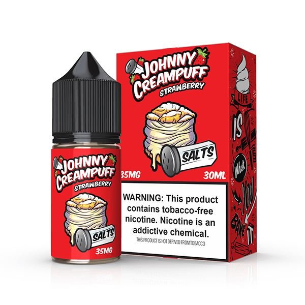 Strawberry by Johnny Creampuff TFN Salts 30mL