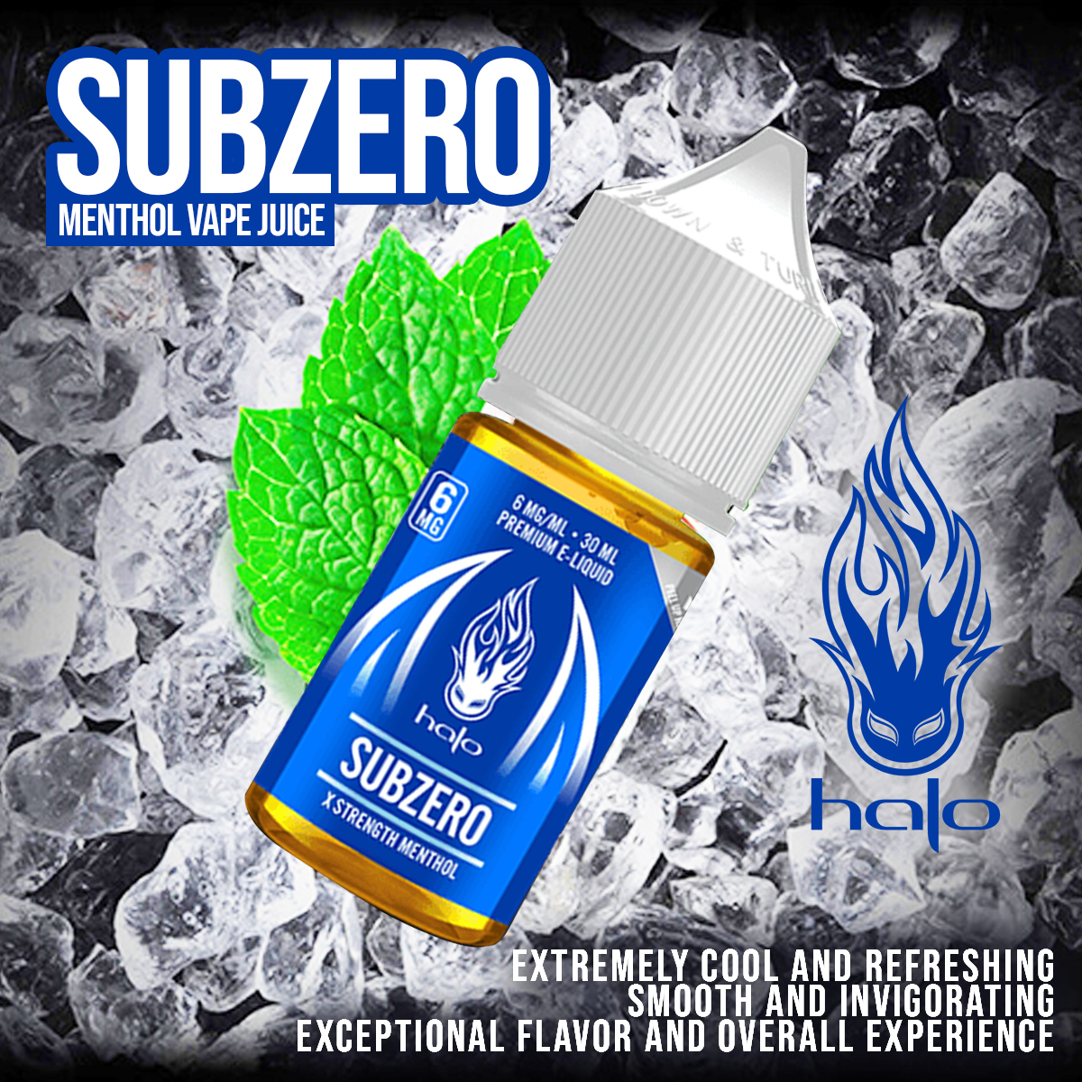 Subzero by Halo EQ E-liquid 60mL