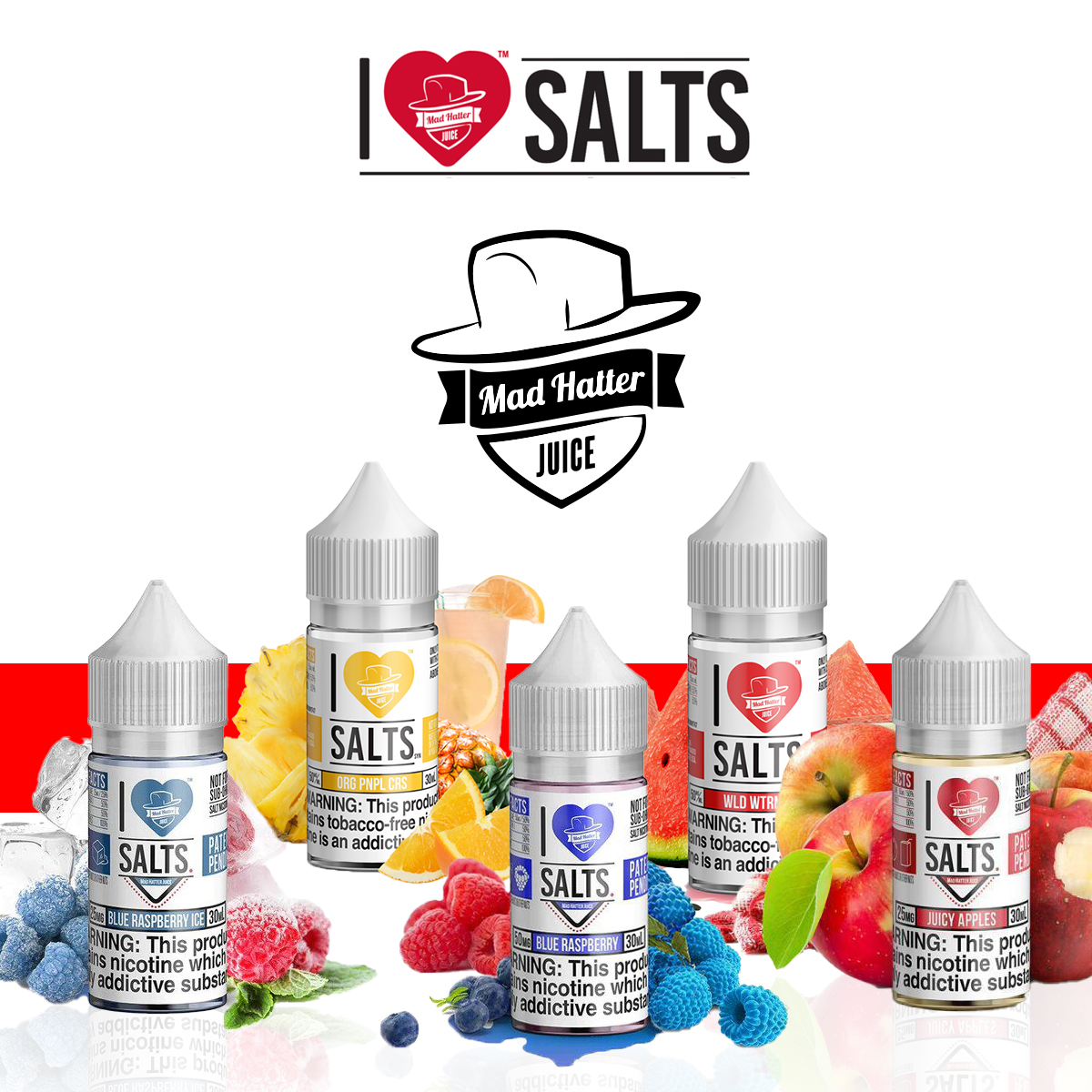 Mad Hatter Salts 30mL