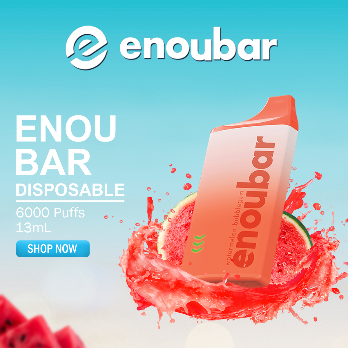 ENOU Bar Disposable | 6000 Puff | 13mL