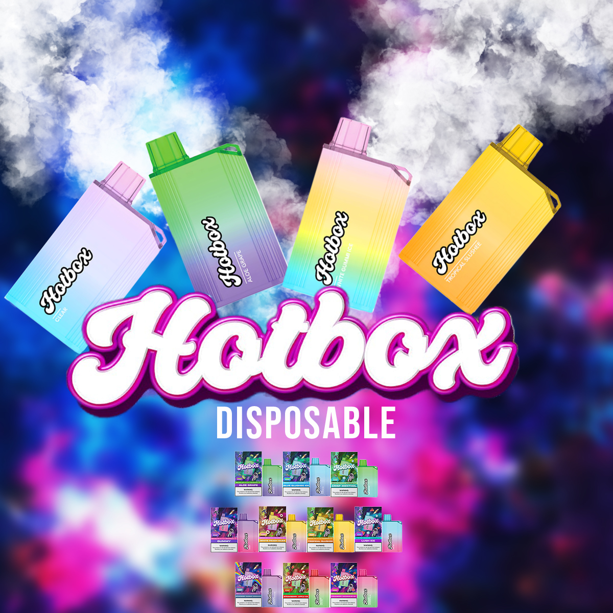 Puff HotBox Disposable | 7500 puffs | 16mL