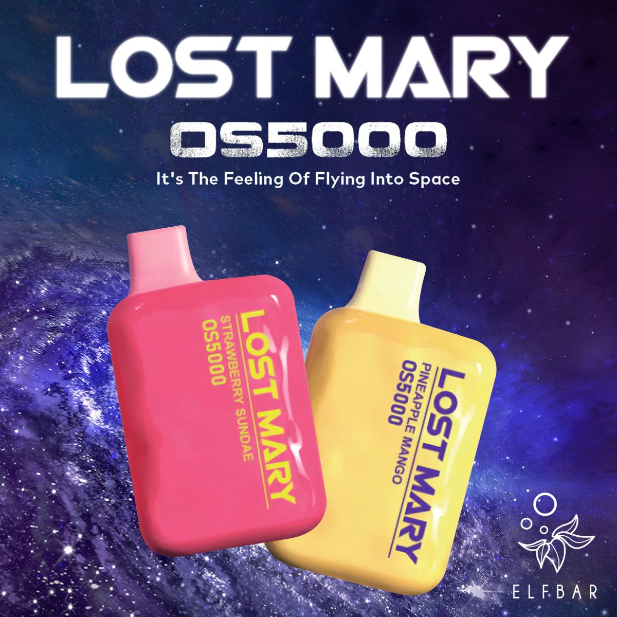 LOST MARY BY ELF BAR OS5000 DISPOSABLES