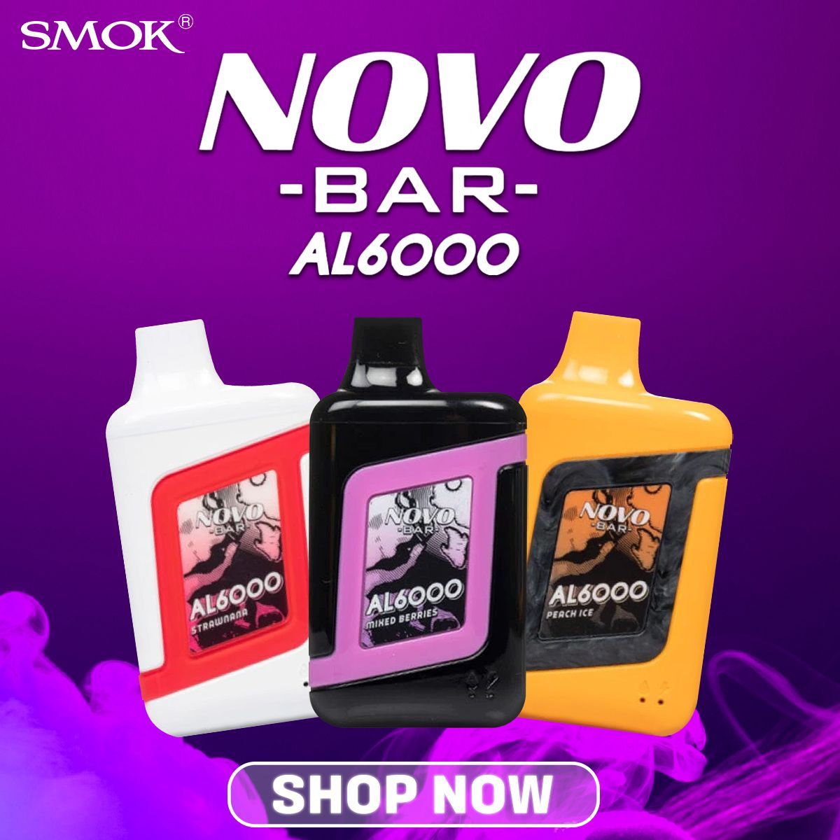 SMOK Novo Bar AL6000 Disposable | 6000 Puffs | 13mL