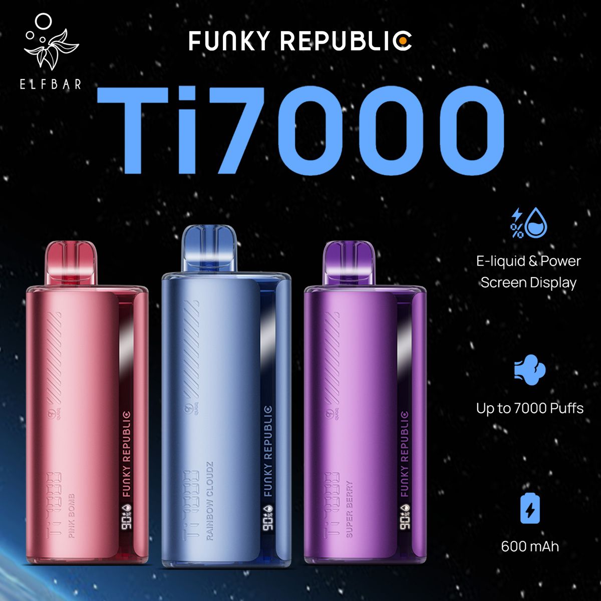 FUNKY REPUBLIC Ti7000 