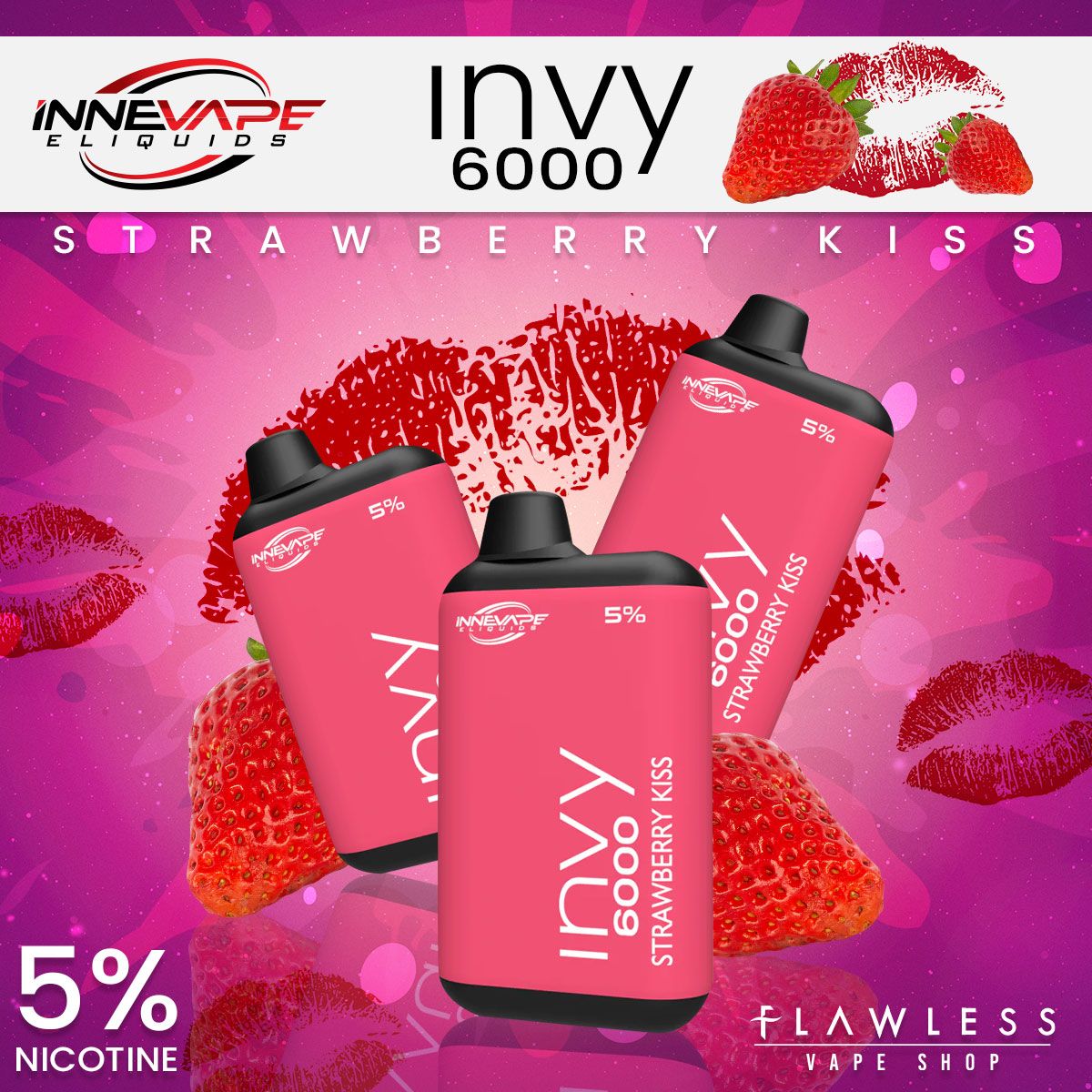 Innevape – INVY 6000 Disposable | 6000 Puffs | 14mL | 50mg