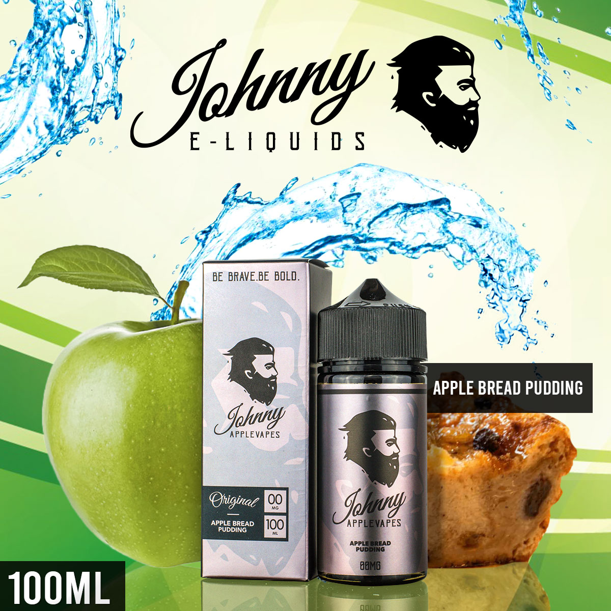 Apple Bread Pudding by Johnny Applevapes 100ml