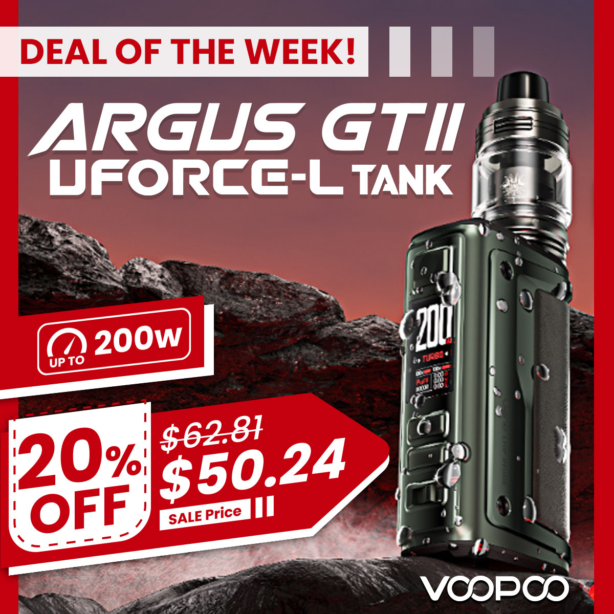 Voopoo Argus GT ll Kit 