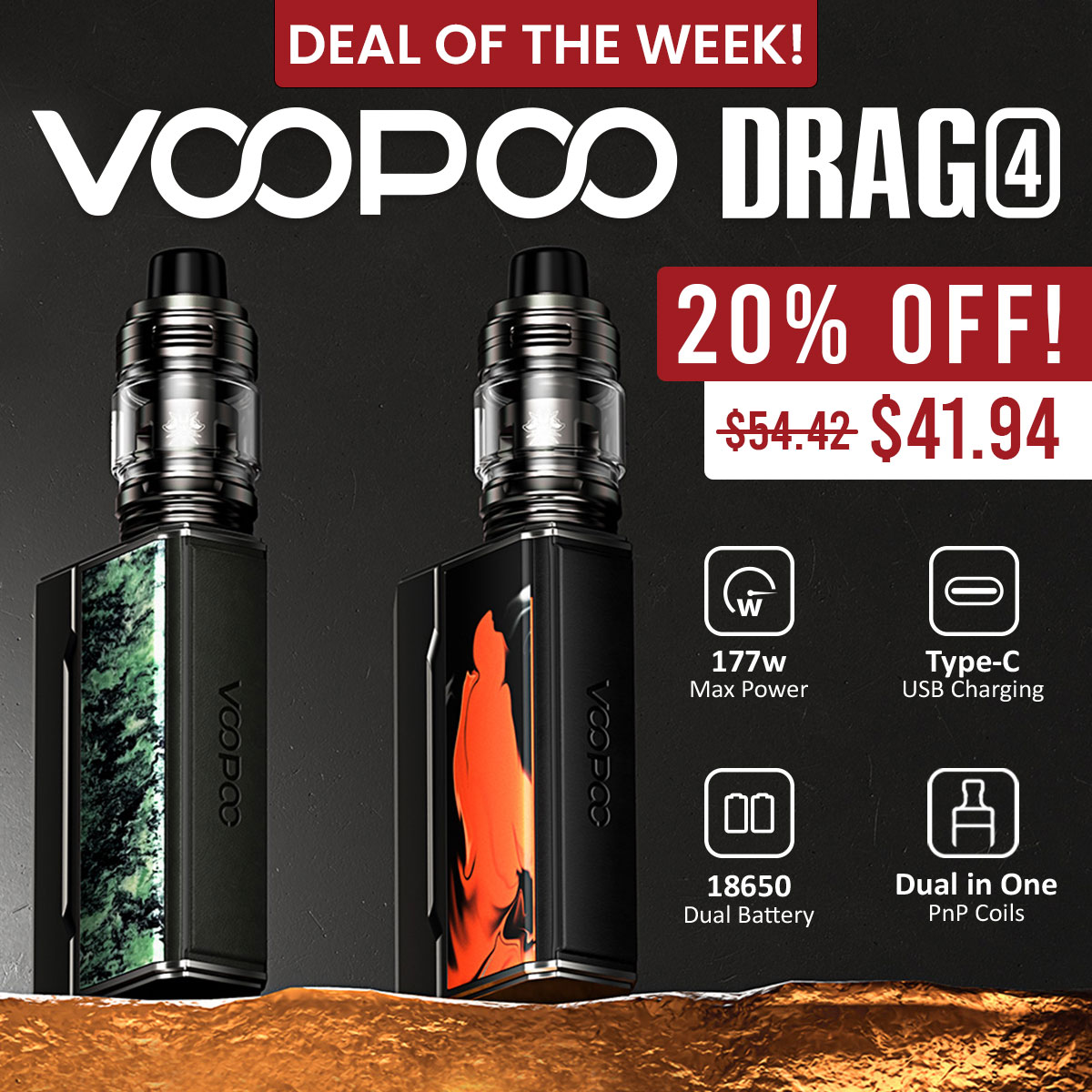 Voopoo Drag 4 Kit