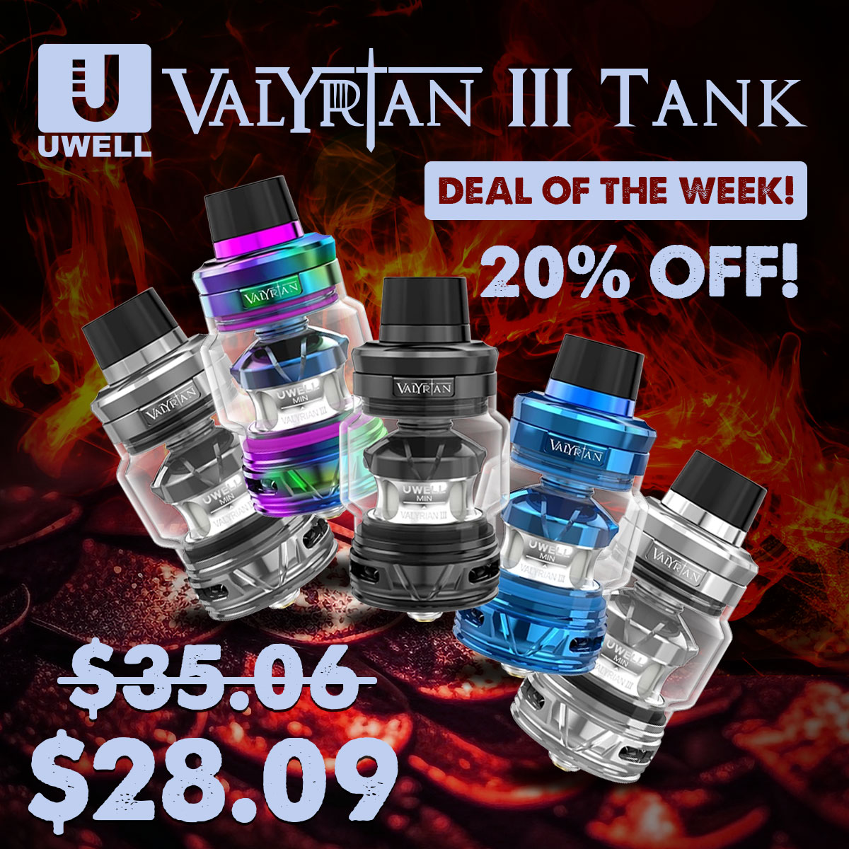 Uwell Valyrian 3 Tank