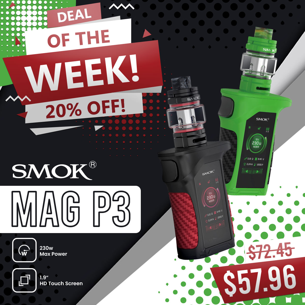 SMOK Mag P3 Kit 230w